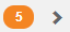Orange oval icon with number.